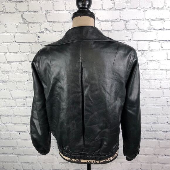 Loewe Black Nappa Leather Vintage Jacket 38 - Picture 2 of 6